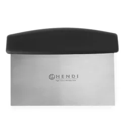 Køkkenskrabere>Konditorkniv med hank til portionering af dej 150x110mm - Hendi 855751