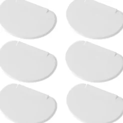 Køkkenskrabere>Konfektskraber til dej HALVRUND 159x103mm - SÆT med 6 stk. - ENDI 554159