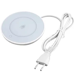 Kopvarmer Varmemåtte til Te, Kaffe, Mælk, Hjemmekontor (EU-stik 220V) Clearance