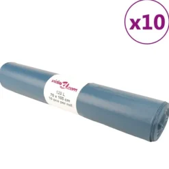 Kraftige affaldsposer 100 stk. 120 l - Rivepunkt | Farve: Blå Sale