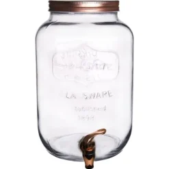 Krukke med hane og stativ til limonadedrikke 8,8 l Sale