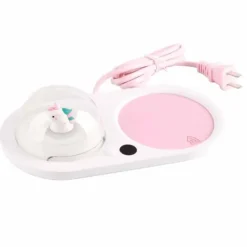 Kopvarmer>Krusvarmer med Aroma Diffuser til Te Kaffe Mælk - Hurtig opvarmning, konstant temperatur, sikker elektrisk kop varmeplade - US 110-220V