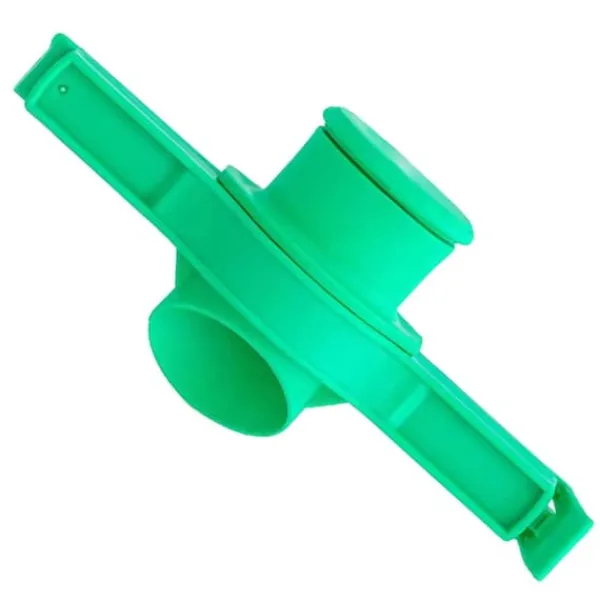 Kryddförseglingsklämma Dammtät vattentät mellanmålspåse förseglingsklämma med lock för kaffepåsar Mellanmålspåse Kryddor Grön