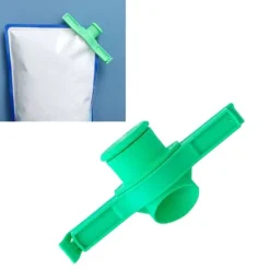 Kryddförseglingsklämma Dammtät vattentät mellanmålspåse förseglingsklämma med lock för kaffepåsar Mellanmålspåse Kryddor Grön