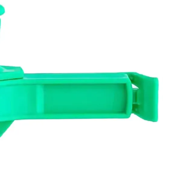 Kryddförseglingsklämma Dammtät vattentät mellanmålspåse förseglingsklämma med lock för kaffepåsar Mellanmålspåse Kryddor Grön