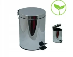 5L affaldsspand i rustfrit stål med pedal Discount