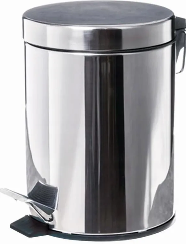 5L affaldsspand i rustfrit stål med pedal Discount