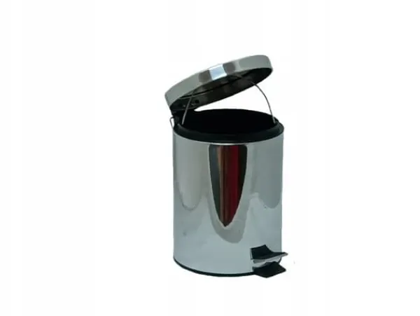 5L affaldsspand i rustfrit stål med pedal Discount