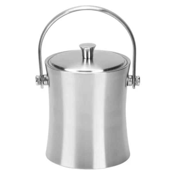 Isspande & Kølere>1L Husholdnings Rustfrit Stål Isspand Beholder Øl Champagne Tønde Flaske Vinbestik