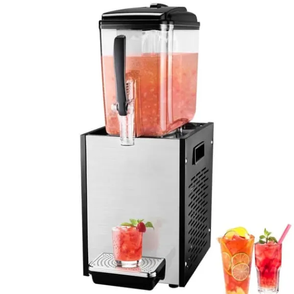 12L Kommerciel Drikkevaredispenser, Kold Juice, Isdrink Dispenser, Ideel til Fest, Hygge og Afslapning. Hot