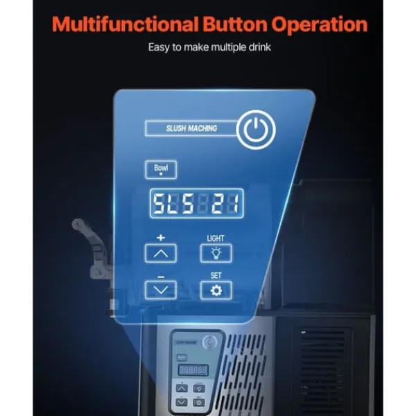 3L Kommerciel Slushy Maskine, Margarita Smoothie, Frossen Drik Maker, Hurtig Forberedelse, Perfekt til Fester og Arrangementer. Online