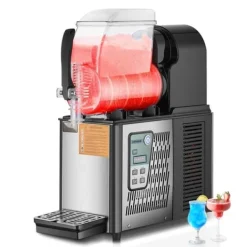 4L kommerciel slushy-maskine til margarita, smoothie og frosne drikke, hurtig frysefunktion, ideel til fest og café. Discount