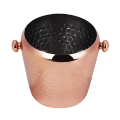 1L rustfri stål isterningbeholder til hjemme- og hotelbrug (roséguld) Online