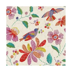 Papirservietter>3-lags servietter Brasil 1/4 25 x 25 cm 20 stk.