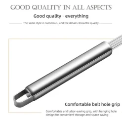 Lang sigteske i rustfrit stål til sikker og skoldningsfri køkkenmadlavning Sale