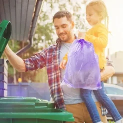 Lavendelduftende affaldsposer 60 l 10 stk. Discount