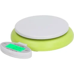 Køkkenvægte>LCD-skærm Digital køkkenmadvægt til bagning, madlavning, måltidsforberedelse - tarefunktion inkluderet