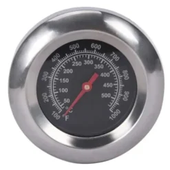 Køkkentermometre>Legeret stål BBQ termometer Høj nøjagtighed M10 gevind Clear Scale Nem montering