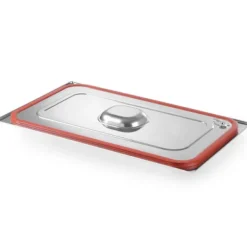 Låg til GN Profi Line beholder med silikoneforsegling GN1/4 265x162mm, rustfrit stål - Hendi 802649 Outlet