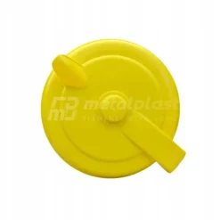 Låg til rammen af ​​affaldssækstativet 120 l. Gul Hot