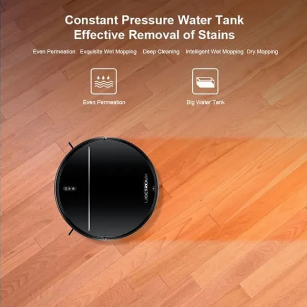 LIECTROUX M7S PRO - Ansluten robotdammsugare - 3000 Pa - Kartnavigering - Autonomi 120 min - 4400mAh batteri Hot