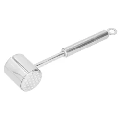 Lille kødhammer i rustfrit stål dobbeltsidet bøfpuder Kødmørningsværktøj til køkken Best