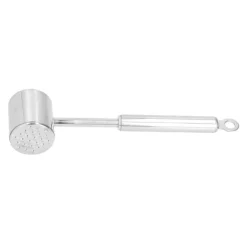 Lille kødhammer i rustfrit stål dobbeltsidet bøfpuder Kødmørningsværktøj til køkken Best