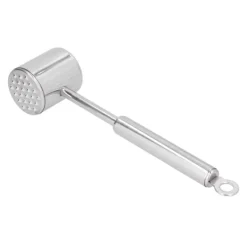 Lille kødhammer i rustfrit stål dobbeltsidet bøfpuder Kødmørningsværktøj til køkken Best