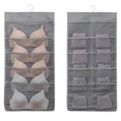 Tøj- & Garderobeopbevaring>Lingeriopbevaring til dør eller garderobe 15 rum hængende opbevaring