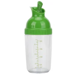 Lækagesikker 200 ml salatdressingshaker - BPA-fri og grøn Outlet