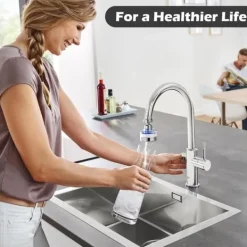 Lollanda 360° drejeligt brusehoved til køkkenarmatur køkkenarmatur - vandhane filter hjem køkken vandfilter med adapter Sale