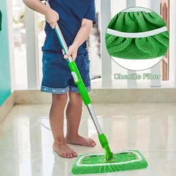 Rengøringsudstyr>Lollanda Erstatningskludsbetræk til Swiffer Mop 8-pak – Genanvendelige moppetørrere til våd- og renseri