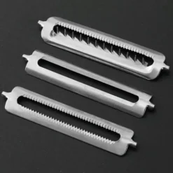 Lollanda 2-pak 3-i-1 Multifunktionel Rotorskræller - Grøntsagsskræller & Råost Jern & Kartoffelskræller New