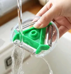 Lollanda 2-pak 3-i-1 Multifunktionel Rotorskræller - Grøntsagsskræller & Råost Jern & Kartoffelskræller New