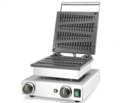 Vaffeljern>Lolly HENDI Vaffeljern 1750W - Professionel, vafler på pind, 4 vafler