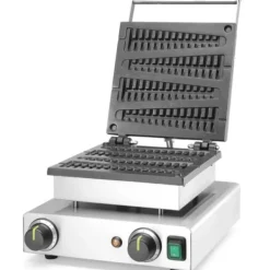 Vaffeljern>Lolly vaffelmaskine til vafler på pind til 4 vafler - Hendi 212165