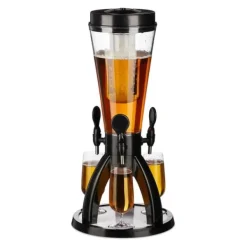 Øltårn, 64x31 cm, Transparent, Sort New