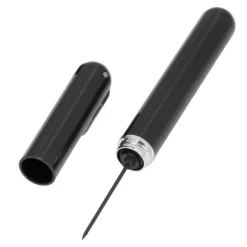 Luftpump Vinflasköppnare Bärbar handhållen nålrör Pennform i rostfritt stål Korkborttagare för hemmafestBlack Best