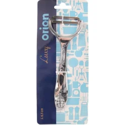 LUXY stål frugt- og grøntsagsskræller 17 cm New