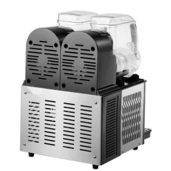 4Lx2 Tank Kommerciel Slushy Maskine, Margarita Smoothie, Fryse Drink Maker, hurtig frysefunktion, perfekt til fester. Online