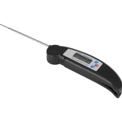 Madlavningstermometer til Køkken BBQ Kødtemperaturmåling Sort Clearance