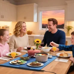 Madopvarmere>Madvarmemåtte, 60x44x2 cm, Blå