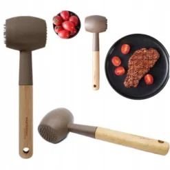 Kødhammere>Masterpan køkkenhammer med træskaft og plastikhoved