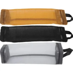 Opbevaringsposer Til Hjemmet>Matkassehållare Stor kapacitet Slitstark polyester Transparent utrymmesbesparande papperskorgshållare för hemkök Gul