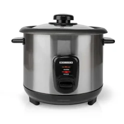 MELISSA Riskoger | 1,0 l | 400 W | Non stick-belægning | Aftagelig skål | Dampkurv | Hold-varm-funktion | Automatisk slukning Online
