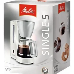 Melitta Single 5 Kaffebryggare M720-1/1 Vit - 8 koppars filter 650W Online
