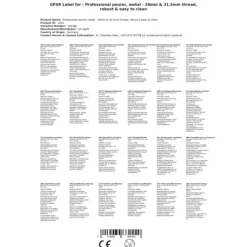 Flaskepropper>Metal - Skænkeprop