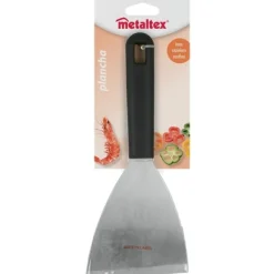 Metaltex Plancha Grillspatel 23,8x10 cm Sort/Rustfrit Stål Online