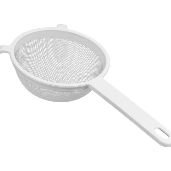 Sier>Metaltex plastikdørslag 14 cm hvid