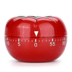 60-minutters mekanisk nedtællingsur i tomatform til madlavning og bagning i køkkenet (6,3 x 4,5 cm) Hot